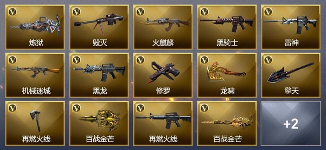 穿越火线（CF）17V武器 5V角色 4皮肤 可排位