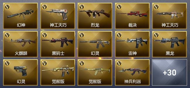 穿越火线（CF）0传说角色 0传说武器 3王者武器 0炫金武器 69V武器 15V角色 5皮肤 可排位 荣耀之巅