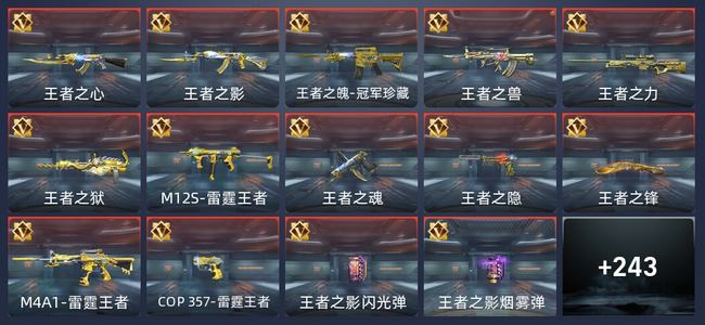 穿越火线：枪战王者V8 32王者 246英雄武器 11英雄角色 404万化 传奇