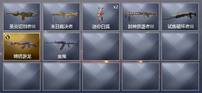 穿越火线（CF）1V武器 1皮肤 可排位 新锐