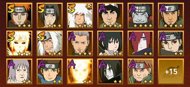 火影忍者V7 6S忍 26A忍 117忍 811S碎片 16通灵 600W战力 暗部