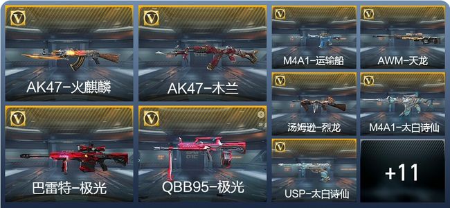 穿越火线：枪战王者20英雄武器 5万化 精英