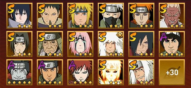 火影忍者V2 15S忍 32A忍 160忍 1908S碎片 21通灵 1000W战力 前500名 中忍