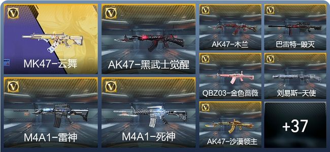 穿越火线：枪战王者1王者武器 56英雄武器 枪王