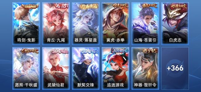 王者荣耀V9 1典藏 37传说 114史诗 377皮肤 120英雄 无双王者
