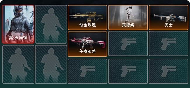 三角洲行动总资产314M 1干员外观 5传说枪械 黑鹰