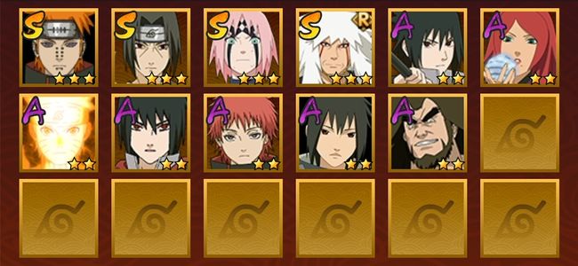 火影忍者V2 4S忍 7A忍 57忍 514S碎片 12通灵 200W战力 上忍