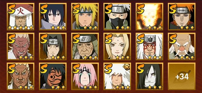 火影忍者V11 23S忍 43A忍 224忍 3107S碎片 20通灵 1000W战力 前100名 暗部