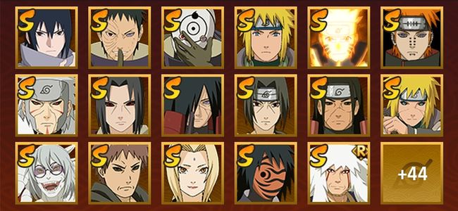 火影忍者V11 22S忍 42A忍 64忍 800W战力