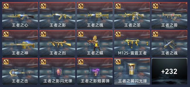 穿越火线：枪战王者V8 19王者 254英雄武器 11英雄角色 531万化 精英