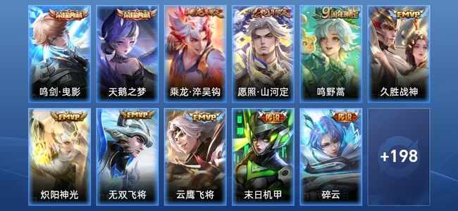 王者荣耀V5 2典藏 14传说 65史诗 211皮肤 121英雄 至尊星耀I