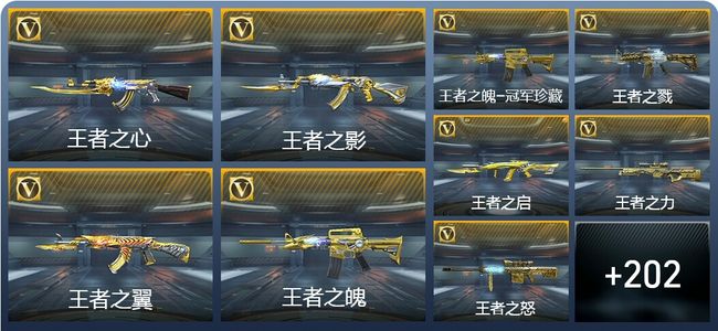 穿越火线：枪战王者V9 29王者武器 235英雄武器 7英雄角色 492万化 大师SS