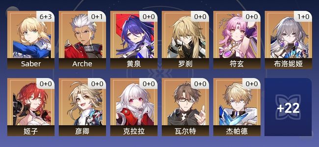 崩坏：星穹铁道28黄 18角色黄 10光锥黄 11五星角色 4五星光锥 69级 男主