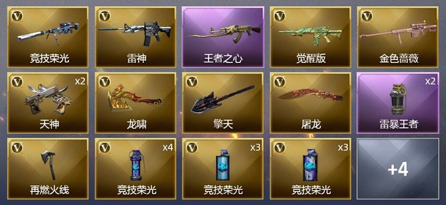 穿越火线（CF）2王者武器 21V武器 1V角色 可排位 专家