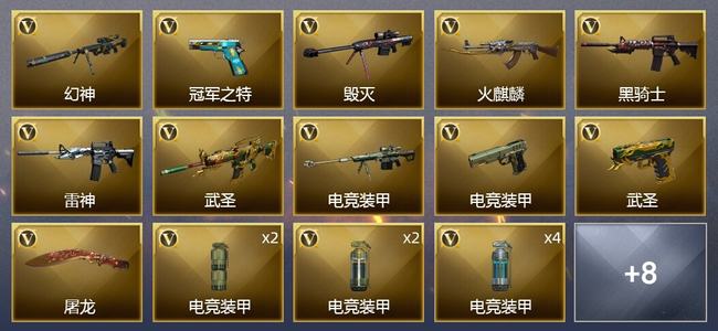 穿越火线（CF）24V武器 12皮肤 可排位 枪王