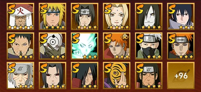 火影忍者V14 43S忍 70A忍 292忍 5595S碎片 23通灵 1000W战力 前500名 暗部