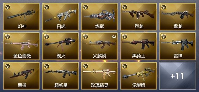 穿越火线（CF）25V武器 1V角色 9皮肤 可排位 新锐