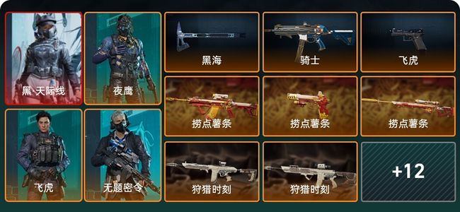 三角洲行动总资产203.7M 4干员外观 1传说近战 19传说枪械 黑鹰