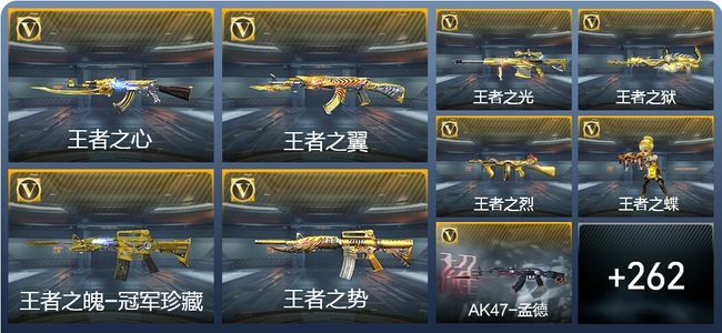 穿越火线：枪战王者V8 30王者武器 292英雄武器 4英雄角色 514万化 枪神