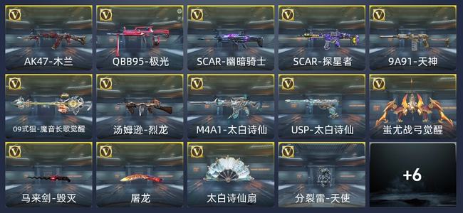 穿越火线：枪战王者20英雄武器 11万化 专家