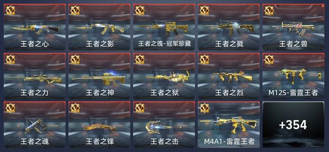 穿越火线：枪战王者V9 39王者 349英雄武器 19英雄角色 504万化 枪圣SSS