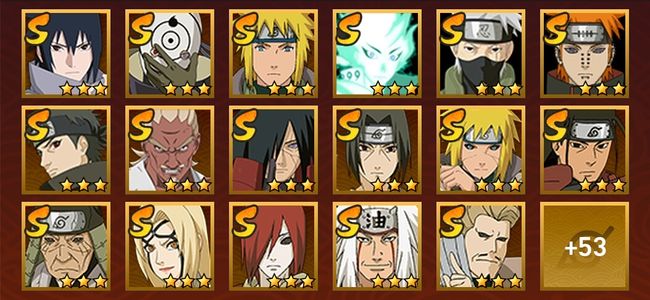 火影忍者V10 26S忍 44A忍 212忍 3148S碎片 20通灵 1000W战力 前1000名 暗部