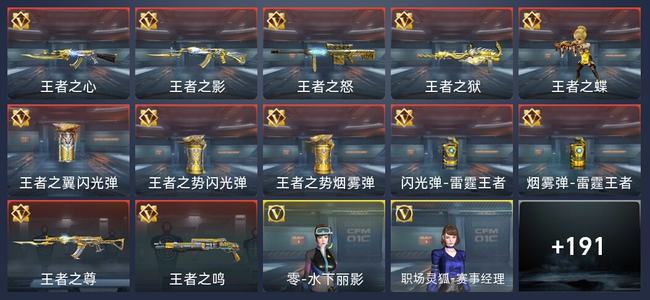 穿越火线：枪战王者V7 12王者 201英雄武器 4英雄角色 451万化 专家S