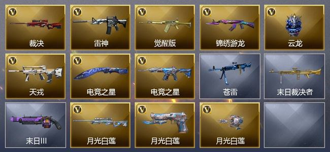 穿越火线（CF）11V武器 1皮肤 可排位 枪王