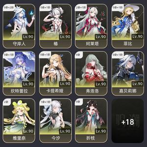 鸣潮【80级】 几乎满图鉴，月卡深渊随便有保底