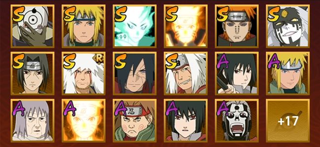 火影忍者V9 10S忍 24A忍 34忍 500W战力 见习