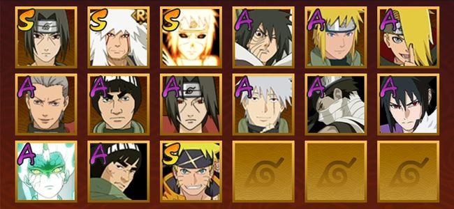 火影忍者V6 4S忍 11A忍 15忍 100W内战力 见习