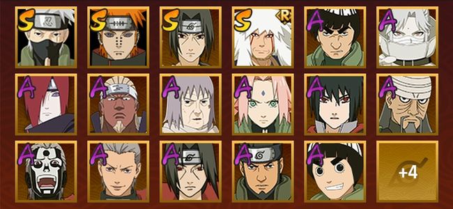 火影忍者V9 5S忍 16A忍 21忍 100W内战力 见习