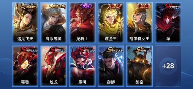 王者荣耀3史诗 39皮肤 秩序白银I