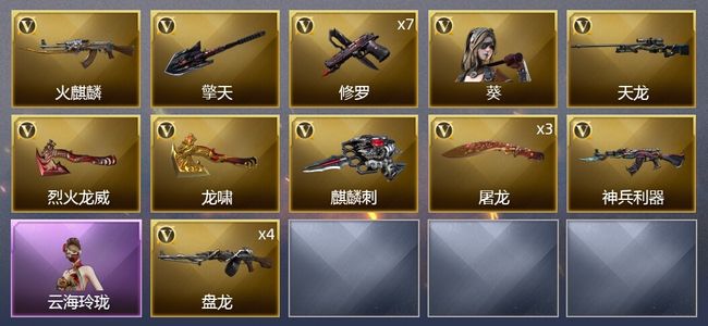 穿越火线（CF）21V武器 1V角色 2皮肤 可排位 新锐