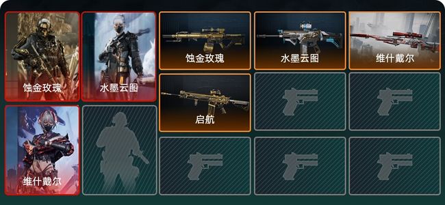 三角洲行动总资产49M 3干员外观 4传说枪械 黄金