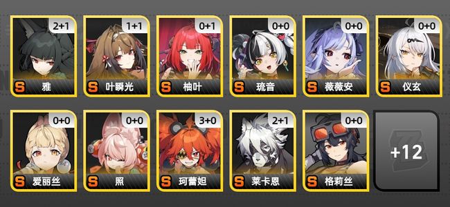 绝区零23黄 19角色黄 11S角色 4S音擎 4S邦布 女主 57