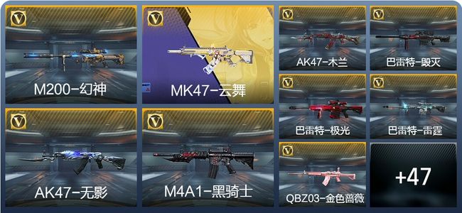 穿越火线:枪战王者V4 57英雄武器 86万化 枪圣SSS