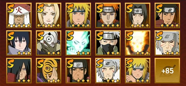 火影忍者V14 43S忍 59A忍 287忍 6043S碎片 27通灵 2000W战力 前100名 暗部