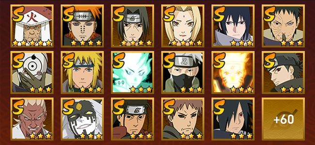 火影忍者V13 33S忍 44A忍 233忍 4474S碎片 25通灵 1000W战力 前50名 暗部