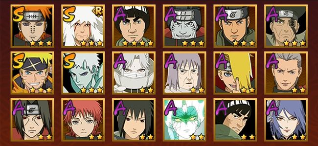 火影忍者4S忍 14A忍 73忍 470S碎片 16通灵 400W战力 前500名 暗部