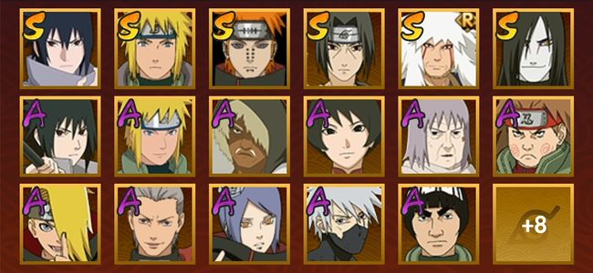 火影忍者V4 6S忍 20A忍 26忍 100W内战力 见习