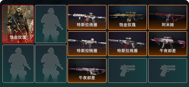 三角洲行动总资产20M 1干员外观 7传说枪械 钻石