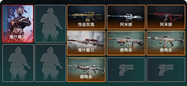 三角洲行动1干员外观 9传说枪械 黄金