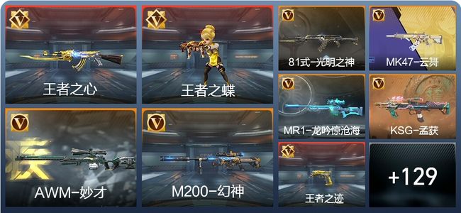 穿越火线：枪战王者6王者 155英雄武器 2英雄角色 万化专家S