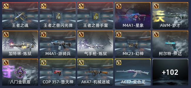 穿越火线：枪战王者V6 3王者 146英雄武器 万化 新锐