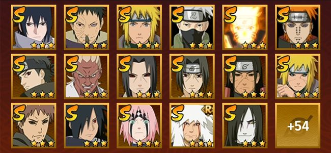 火影忍者V12 23S忍 48A忍 213忍 2838S碎片 20通灵 900W战力 前500名 上忍