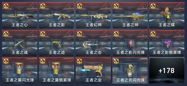 穿越火线：枪战王者V7 20王者 206英雄武器 375万化 新锐