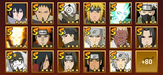 火影忍者V13 34S忍 63A忍 261忍 4037S碎片 22通灵 1000W战力 前500名 暗部