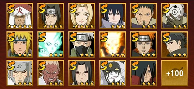 火影忍者V12 47S忍 70A忍 298忍 5959S碎片 27通灵 2000W战力 前50名 上忍