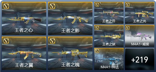 穿越火线：枪战王者V8 18王者武器 250英雄武器 4英雄角色 434万化 枪圣SSS